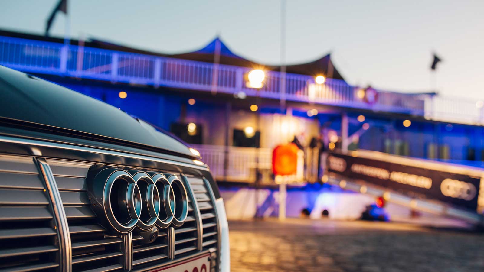 Brand event car launch Audi at Oceandiva