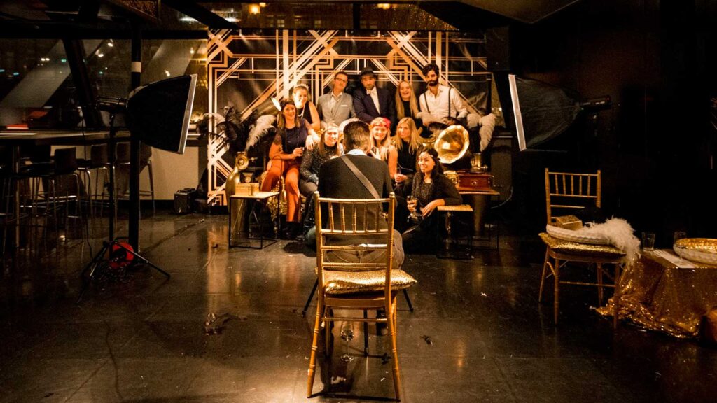 Event case Sunweb company party fotobooth