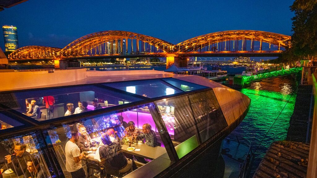 InnoGames Networking Event Cologne Germany by night